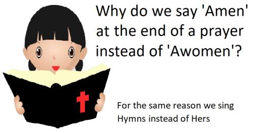 20220213 Amen not Awomen