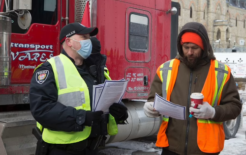 Trucker given Notice
