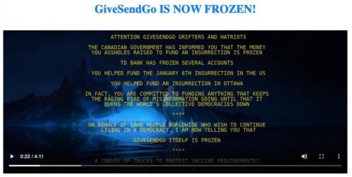 Hackers attacking the Freedom Convoy