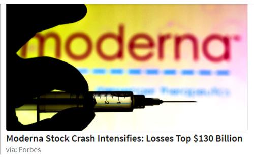 Moderna Stock Crashes