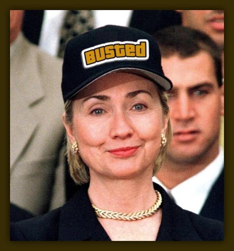 Hillary Busted
