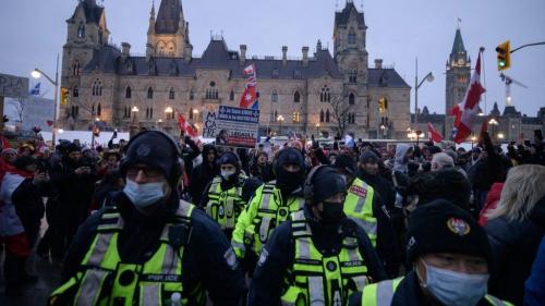 Dictator Trudeau Plans to Freeze Bank Accounts of ’Freedom Convoy’ Protesters