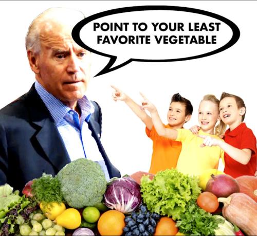 Point to Your Least Favorite Vegetable
