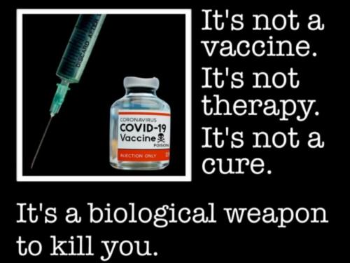 IT'S NOT A VACCINE