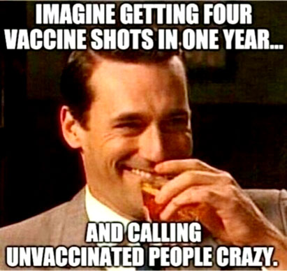 4 Vaccine Shots in 1 Year ~That's Crazy~
