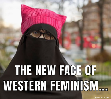 THE NEW FACE OPF WESTERN FEMINISM