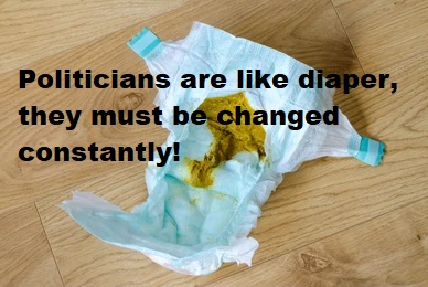 Diaper must be changed