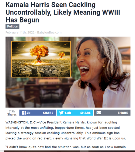 Kamala Harris Early Warning System