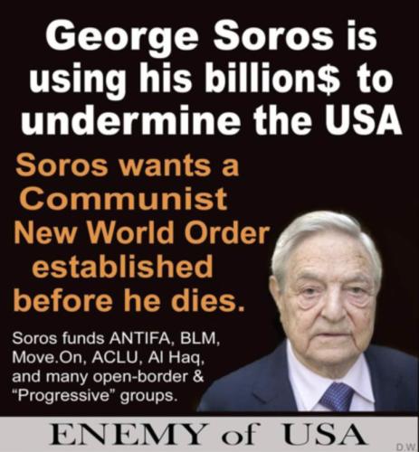 Soros wanted to see communist rules the USA before he dies
