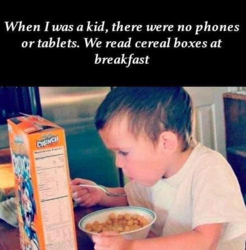When I was a kid