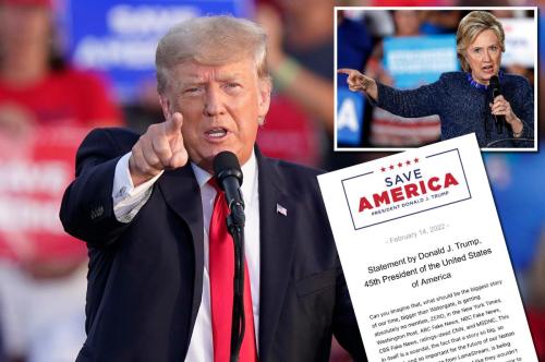 Trump blasts ‘LameStream’ media for ignoring Clinton spying claims