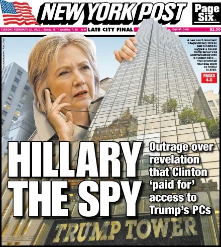 Turns out the real threat to ‘norms’ was the Hillary Clinton campaign