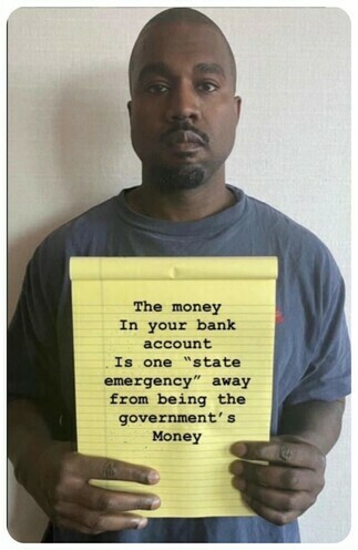 THE MONEY IN YOUR BANK ACCOUNT
