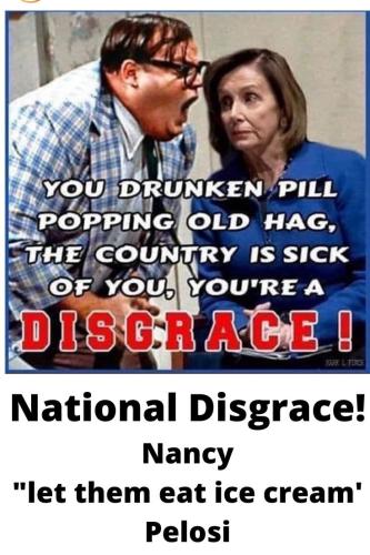 Pelosi is a disgrace