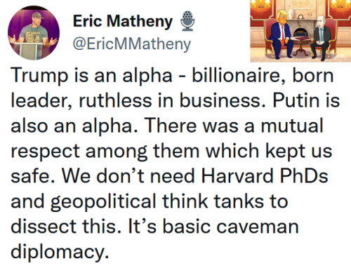 TRUMP IS AN ALPHA