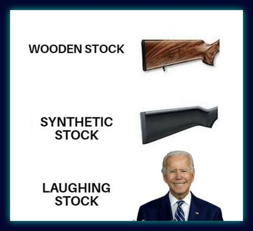 laughing stock biden