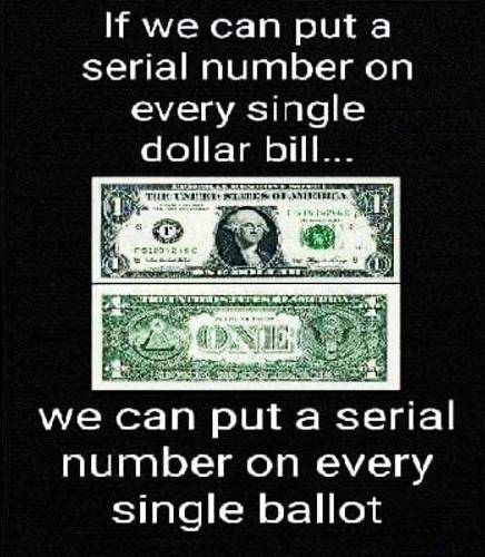 M serial number
