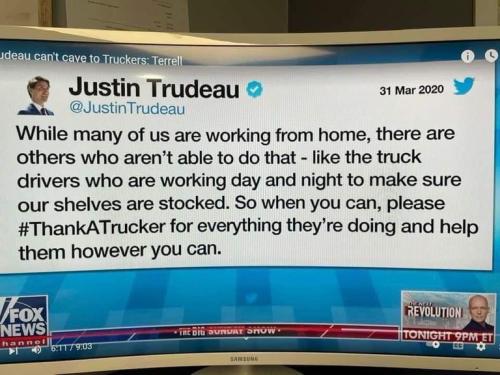 Trudeau truckers