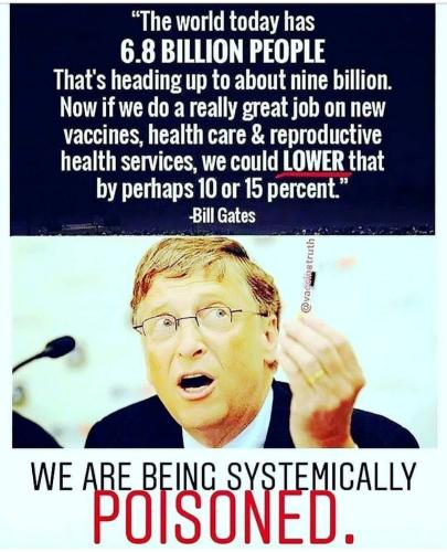 Bill Gates on depopulation the world