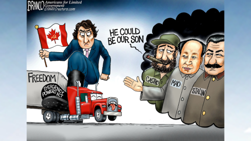 WHOS YOUR DADDY TRUDERAU-BIDEN  CASTRO MAO STALIN