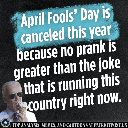 April Fool's Day Cancelled