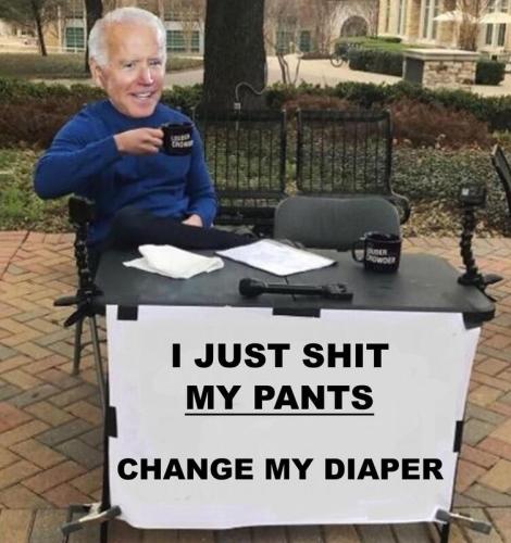 Change my diaper Biden