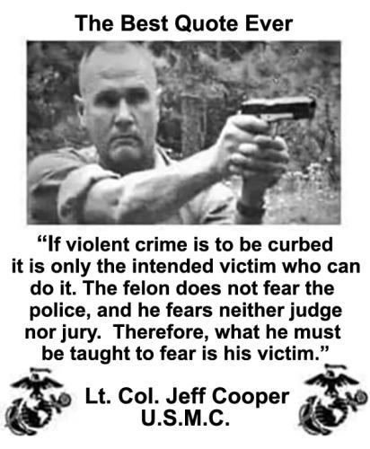 taught to fear the victim