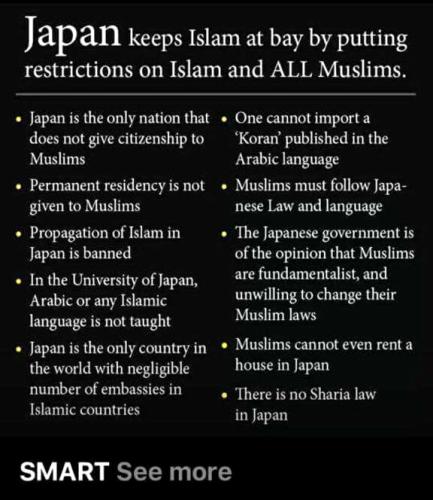 japan & muslims