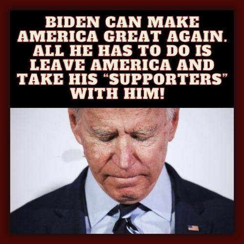Supporters of Biden
