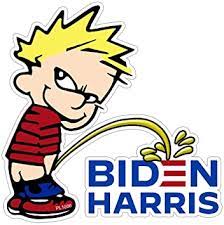 piss on biden harris