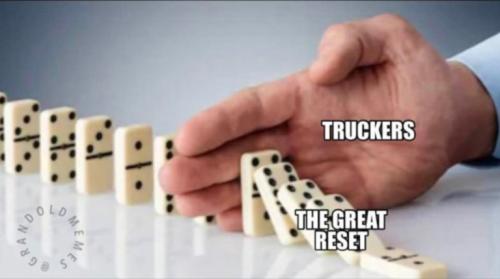 Truckers stop the reset