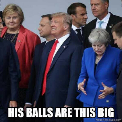 HIS BALLS ARE THIS BIG