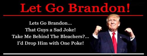 Trump ~Take Ne Behind The Bleachers~