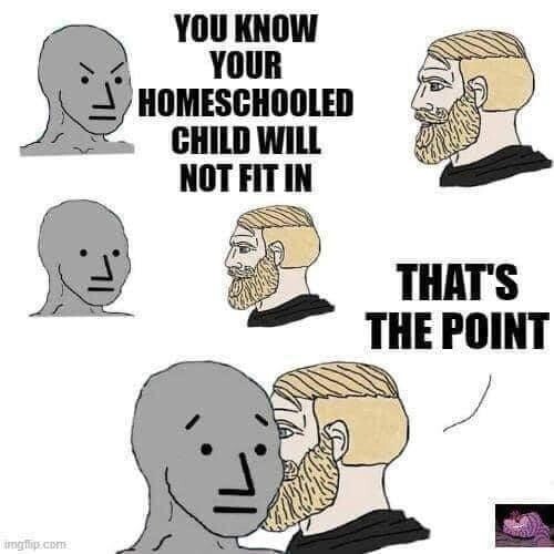 YOU KNOW YOUR HOMESCHOOLED CHILD