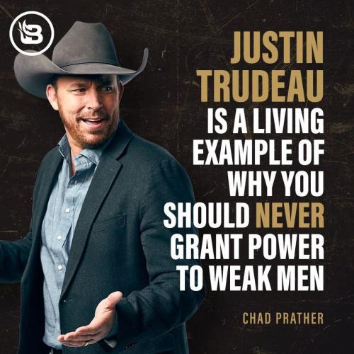 Jus trudeau weakman