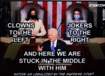 HERE WE ARE STUCK IN THE MIDDLE