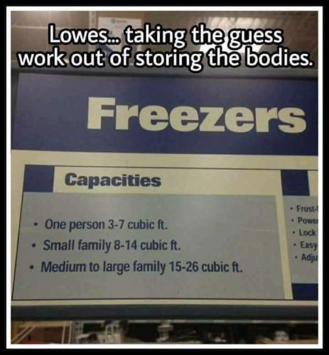 freezers