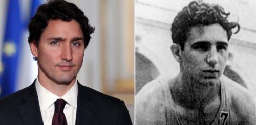 Young Tradeau and Castro Like Father Like Son