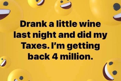 drank a little wine