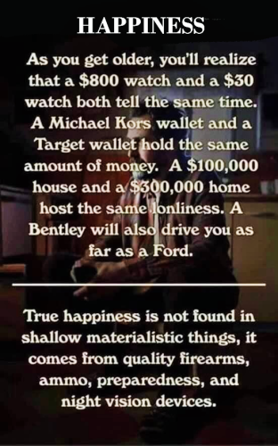 M happiness