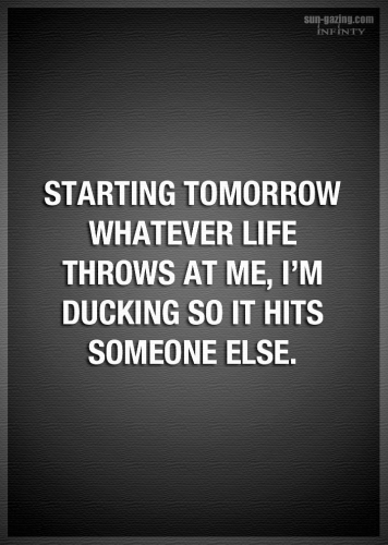 Starting Tomorrow - Ducking