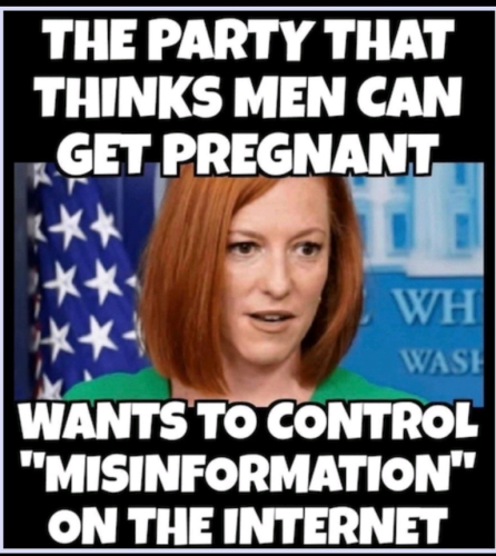 the party that thinks men can get pregnant