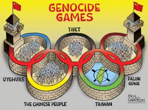Ben Garrison Genocide Olympics