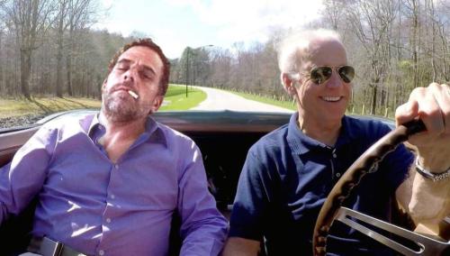 JOE AND HUNTER IN JOY RIDE
