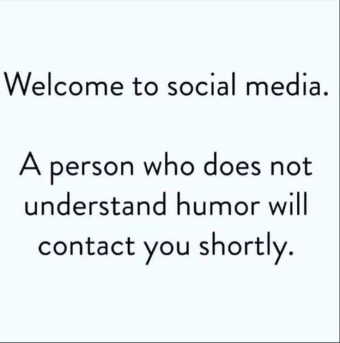 welcome to social media