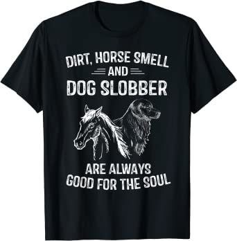 horse-dog-shirt