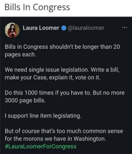 M Bills Congress