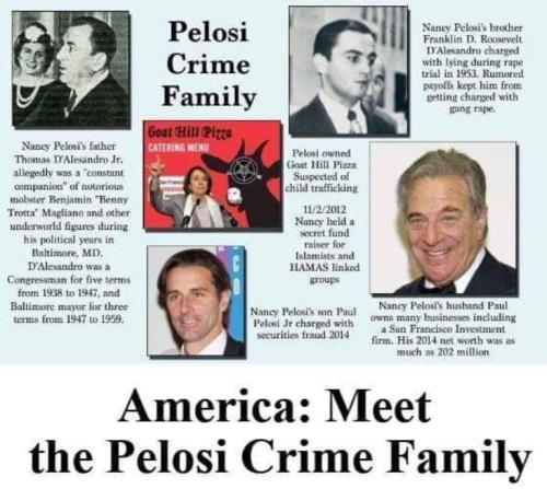 AMERICA MEET THE PELOSI CRIME FAMILY 2173490237845239875987234