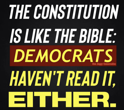 Constitution is like the Bible