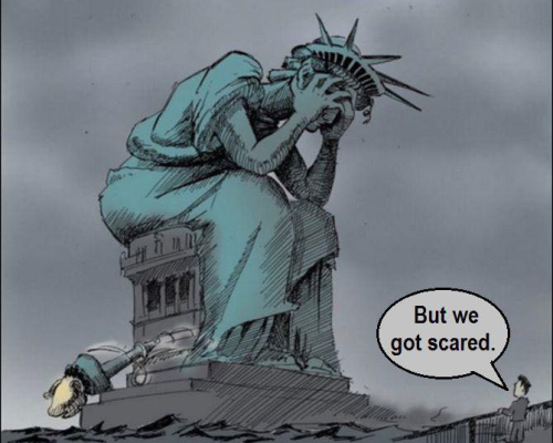 BUT WE GOT SCARED